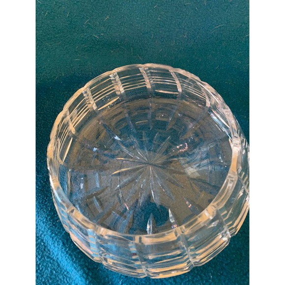 Waterford Cut Crystal Bowl Vase Trallee Pattern Signed From  1970 Waterford Cut Crystal Serving Bowl, Trallee  Pattern, very hard to find